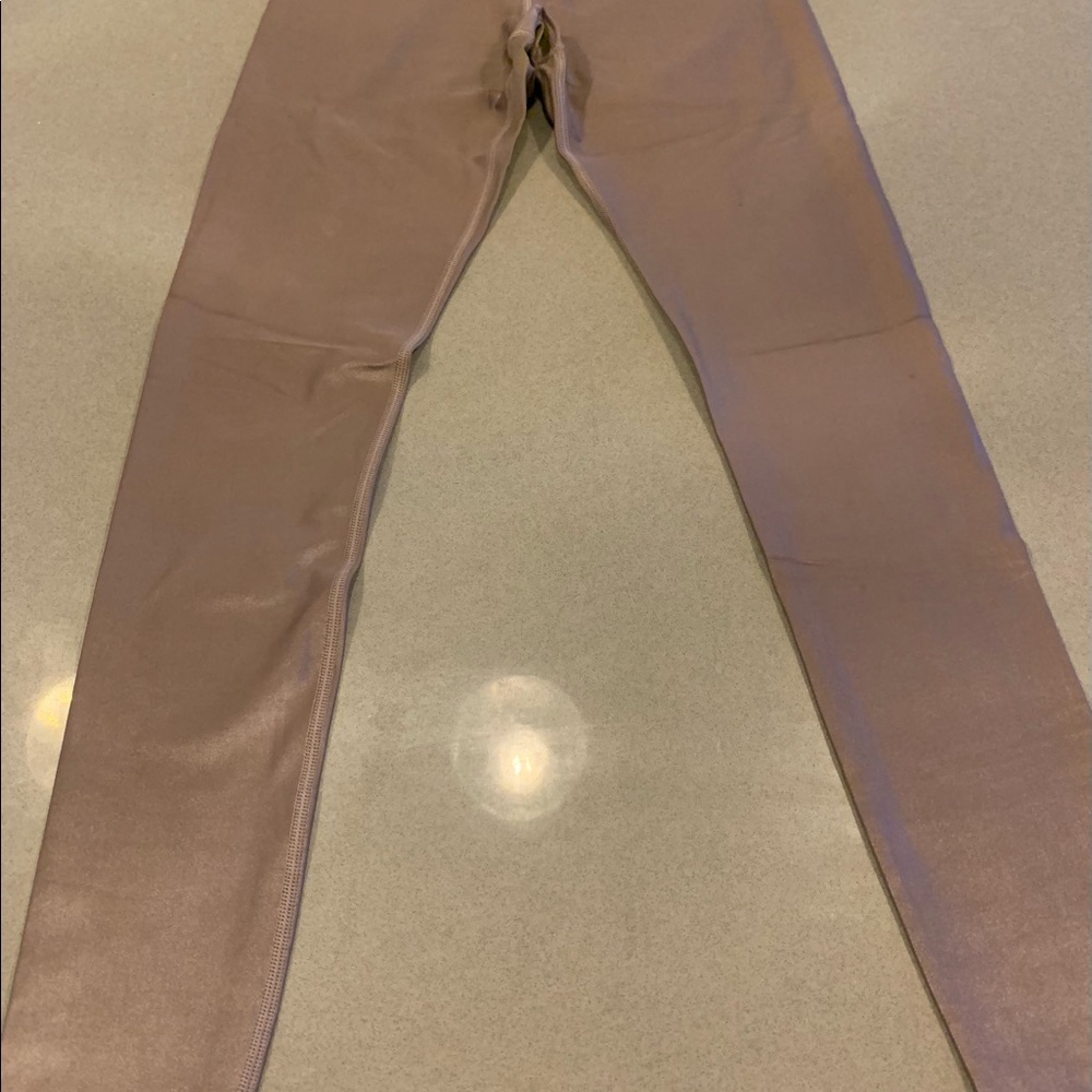 Taupe Carbon 38 High Waisted Leggings